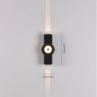 Orr Design Minimalistisk Metall LED Vägglampa Trädgård