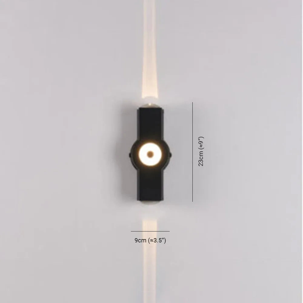 Vexor Wall Light Modern Waterproof Cross Outdoor Garden/Corridor