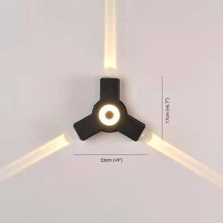 Orr Design Minimalistisk Metall LED Vägglampa Trädgård
