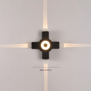 Orr Design Minimalistisk Metall LED Vägglampa Trädgård