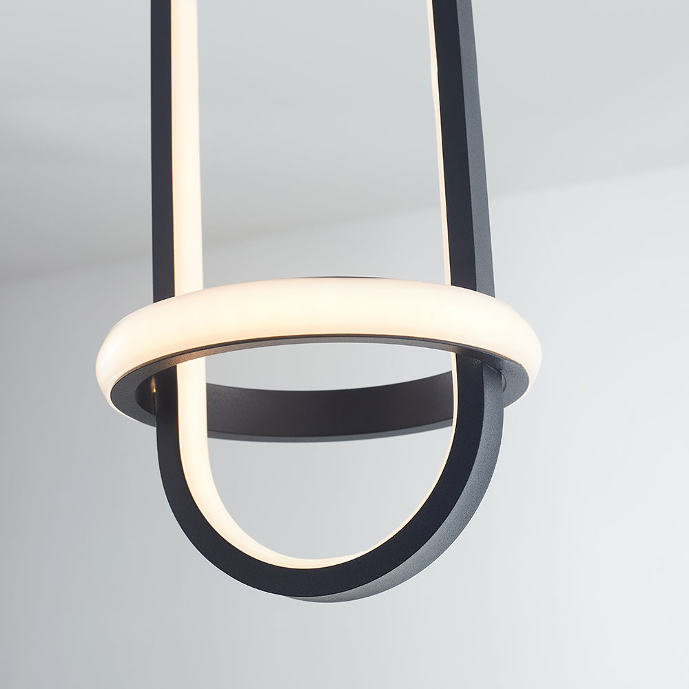 Arisha Modern Minimalist LED Ring Pendant Light Bedsides