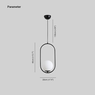 Valentina Modern Globe LED Pendellampor Guld Svart Badrum Vardagsrum