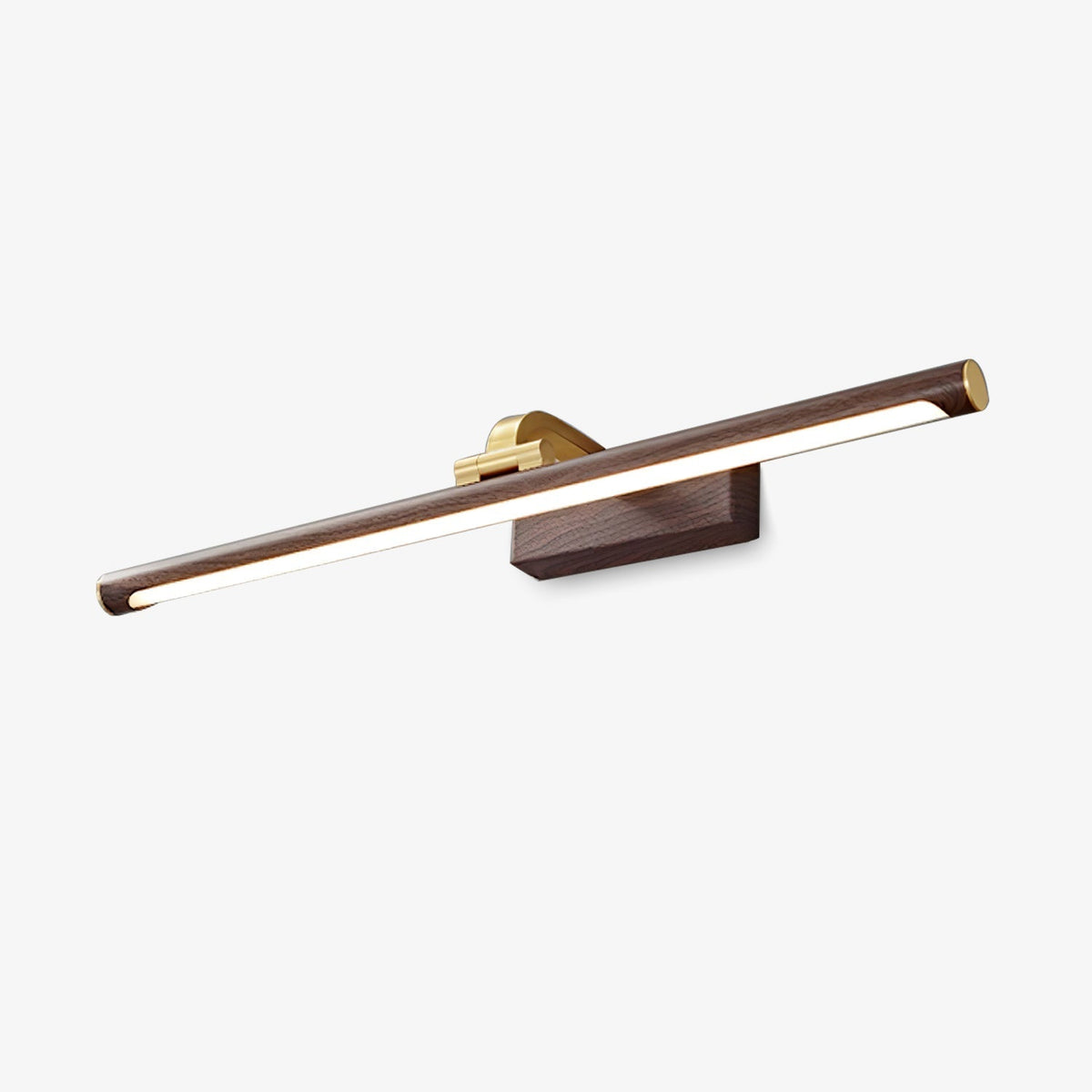 Tevelo minimalistisk vägglampa i mässing