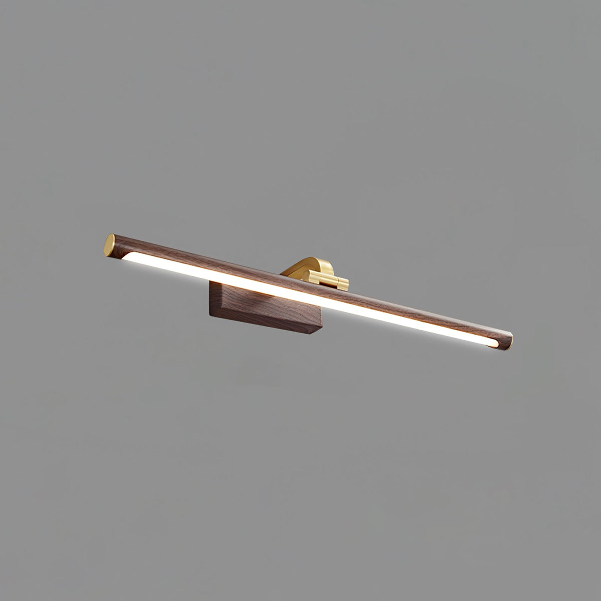 Tevelo minimalistisk vägglampa i mässing