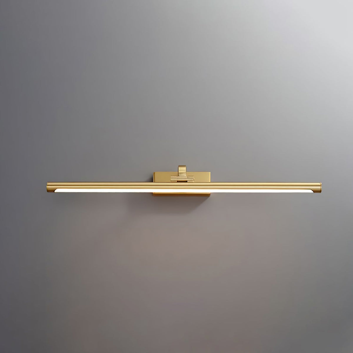 Tevelo minimalistisk vägglampa i mässing