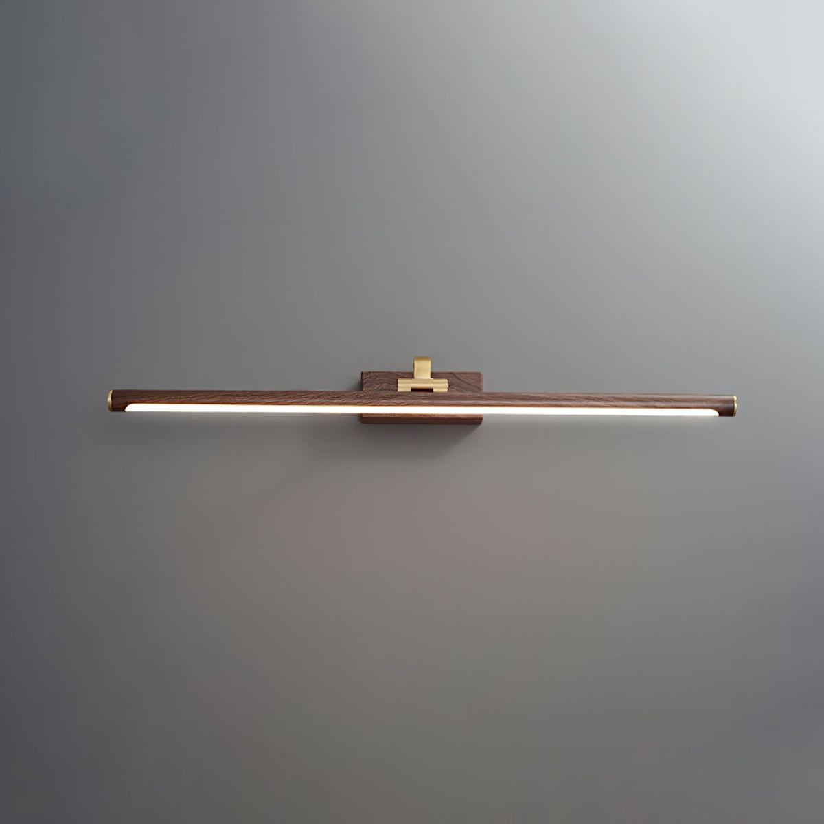Tevelo minimalistisk vägglampa i mässing