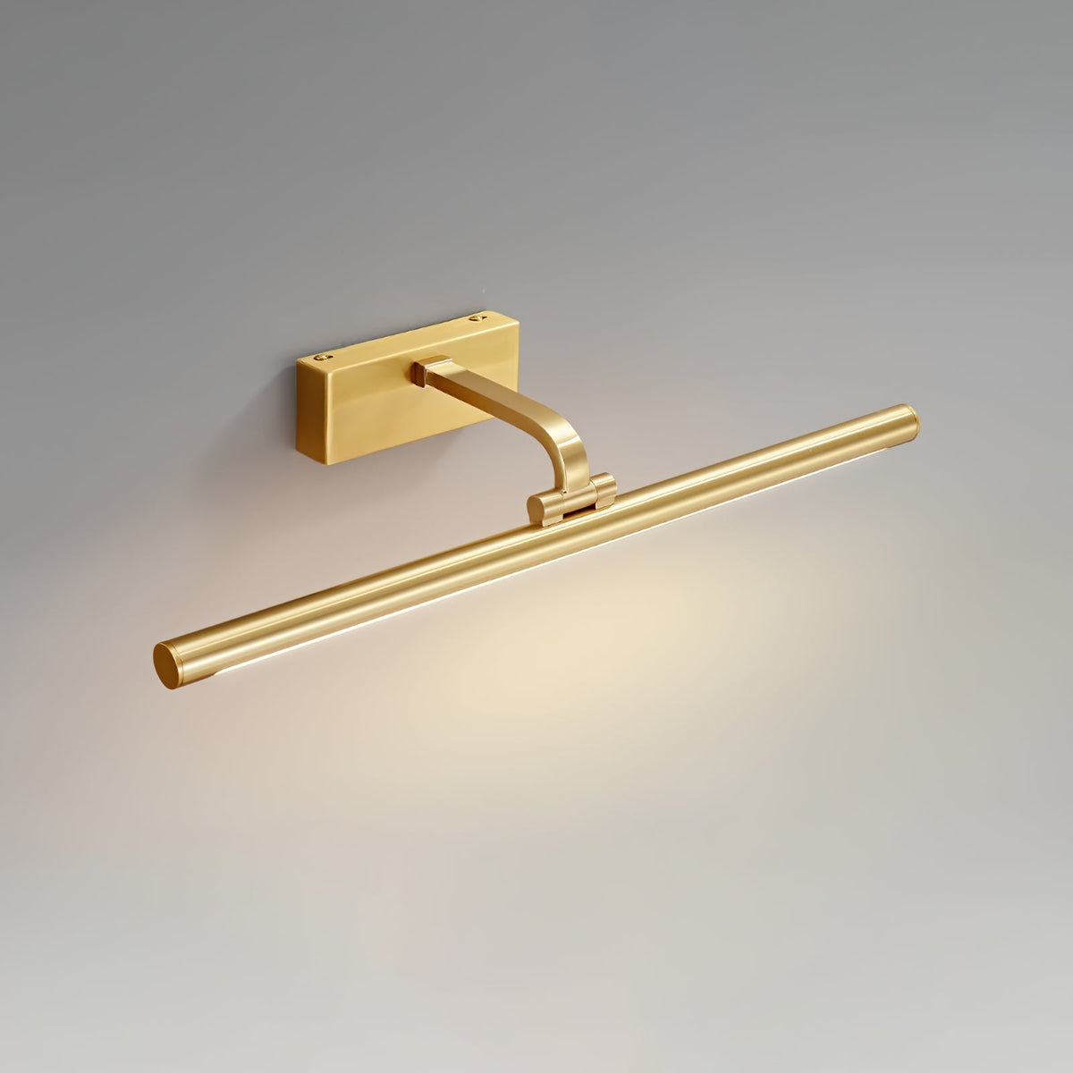 Tevelo minimalistisk vägglampa i mässing