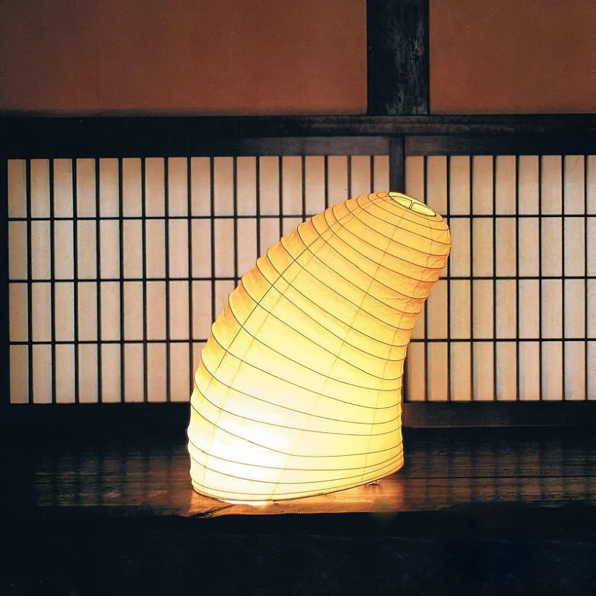 Tranquilux japanskinspirerad bordslampa i papper