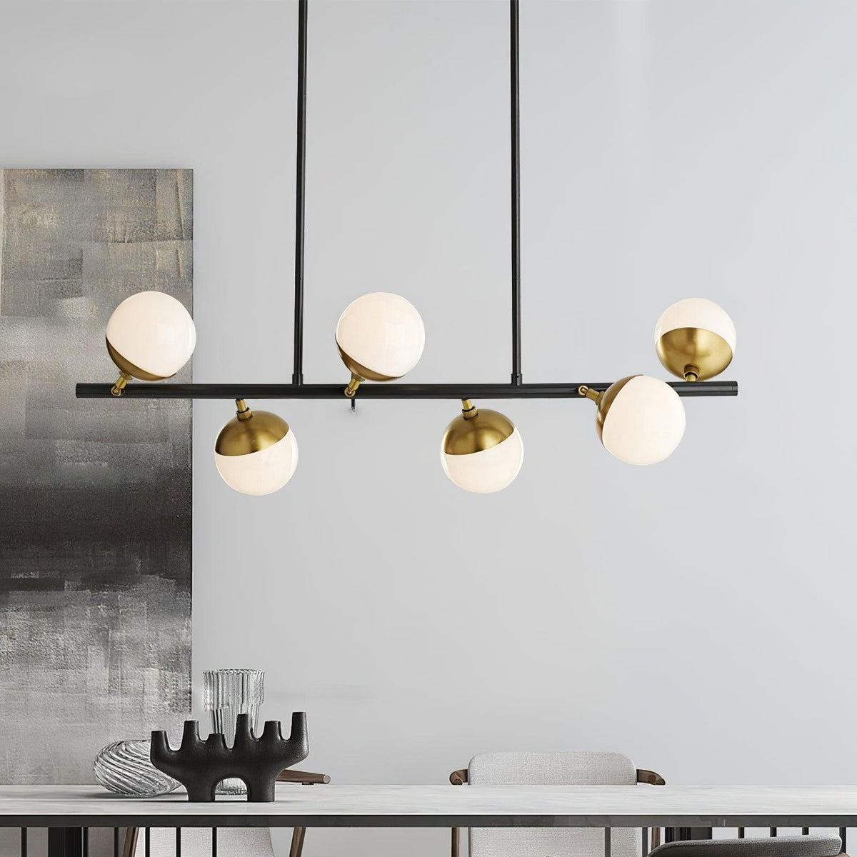 Celaora-lysekrone i elegant Waverly-glas