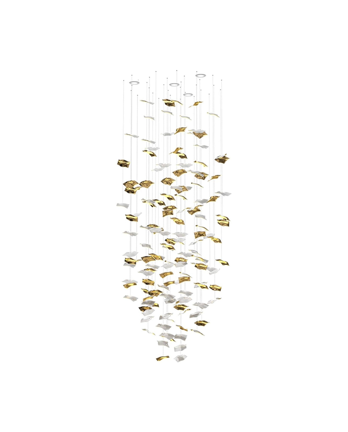 Viliros pendellampe med glasspiral