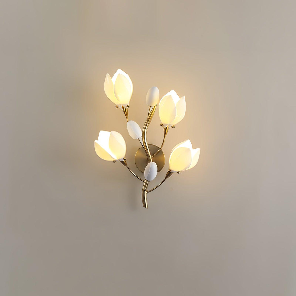 Dirixa Magnolia Elegance -keraaminen seinävalaisin