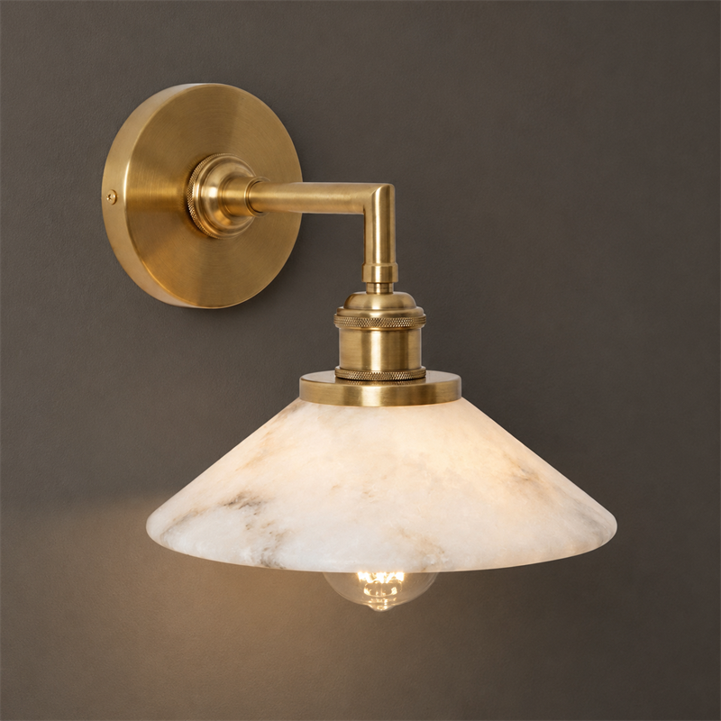 Nivenina alabastervägglampa