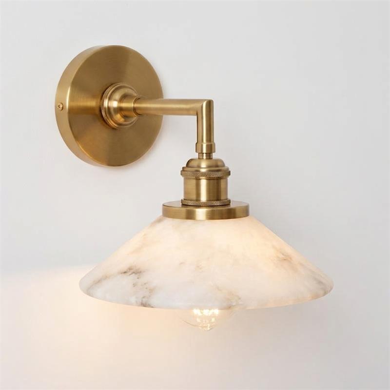 Nivenina alabastervägglampa