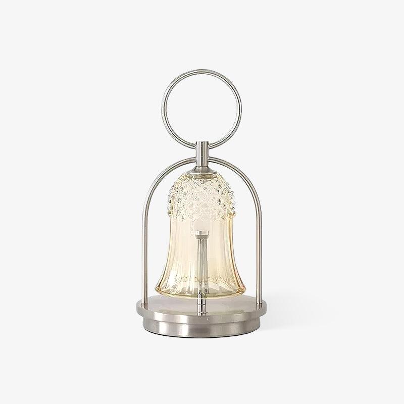 Bell Vintage bordlampe i glas