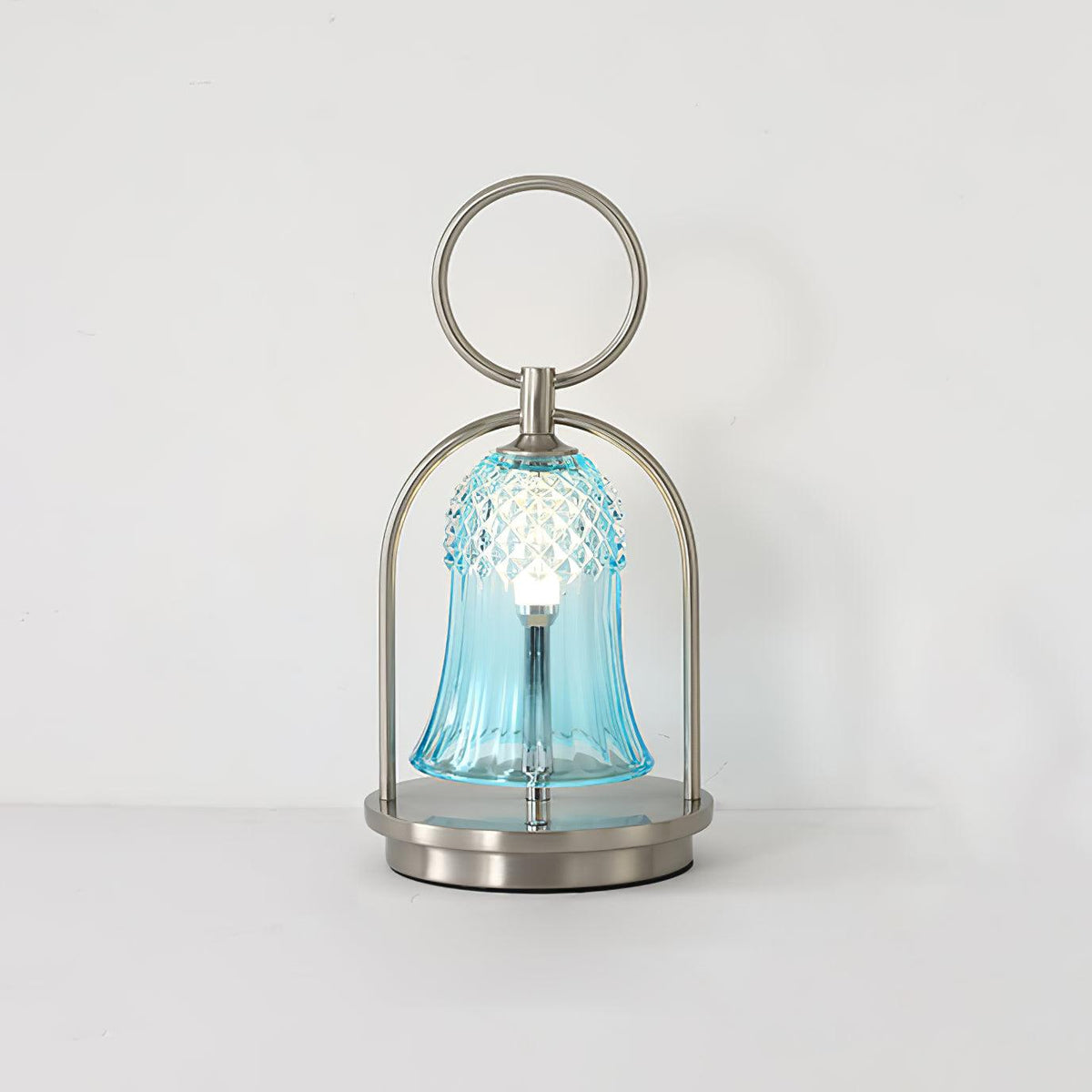 Bell Vintage bordlampe i glas