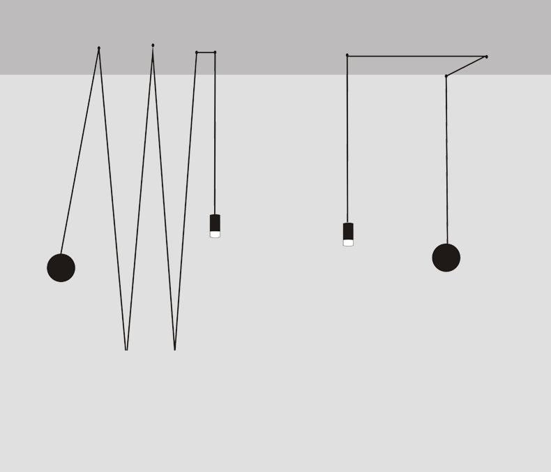 Sadie modern pendellampa