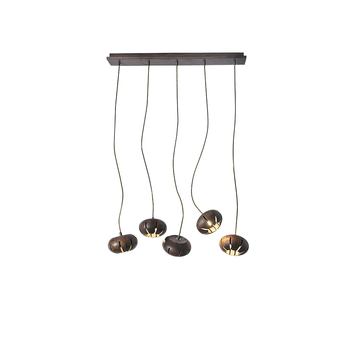 Lustre suspenso escultural em conjunto de mármore Zasorir