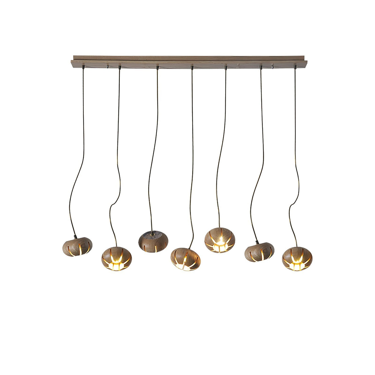 Lustre suspenso escultural em conjunto de mármore Zasorir