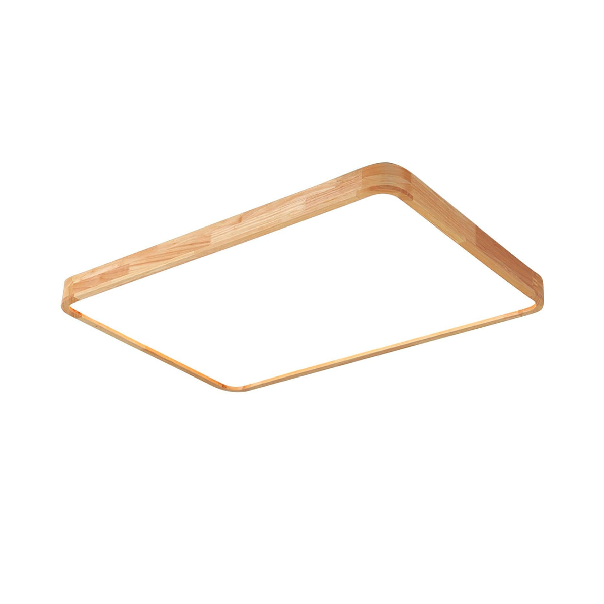 Hano geometrisk loftslampe i træ
