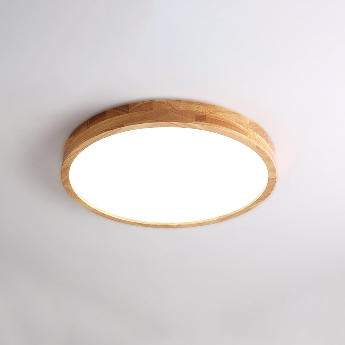 Hano geometrisk loftslampe i træ