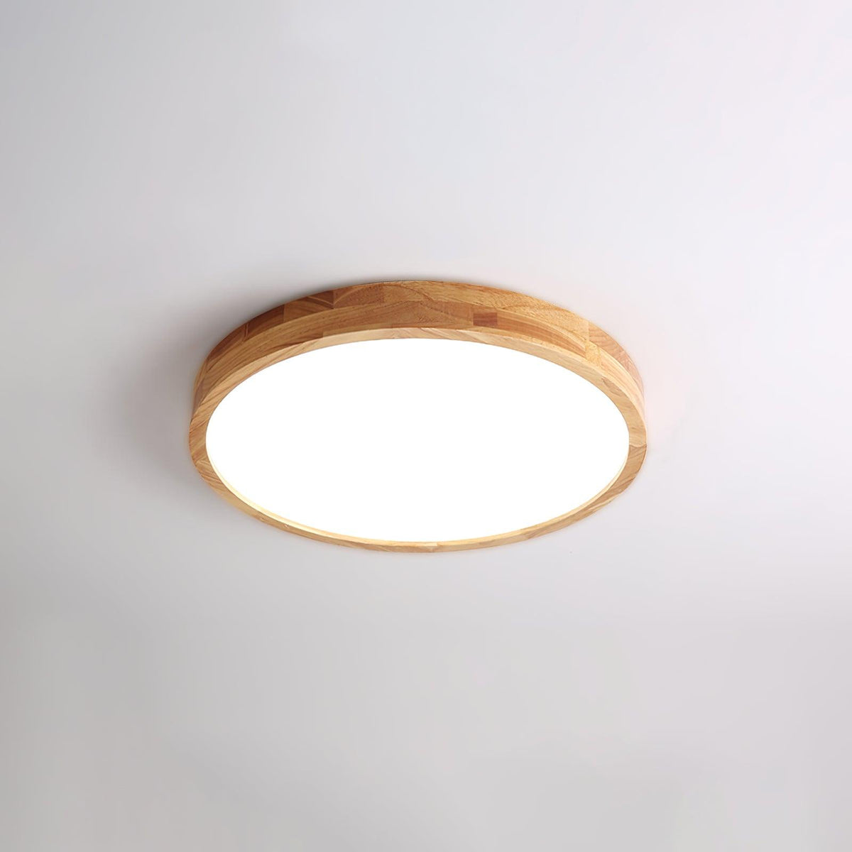 Hano geometrisk loftslampe i træ
