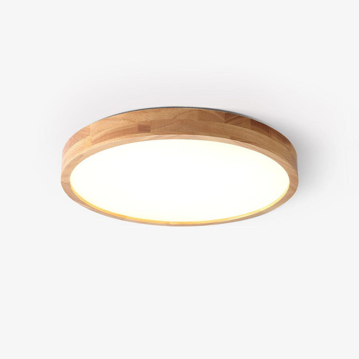 Hano geometrisk loftslampe i træ