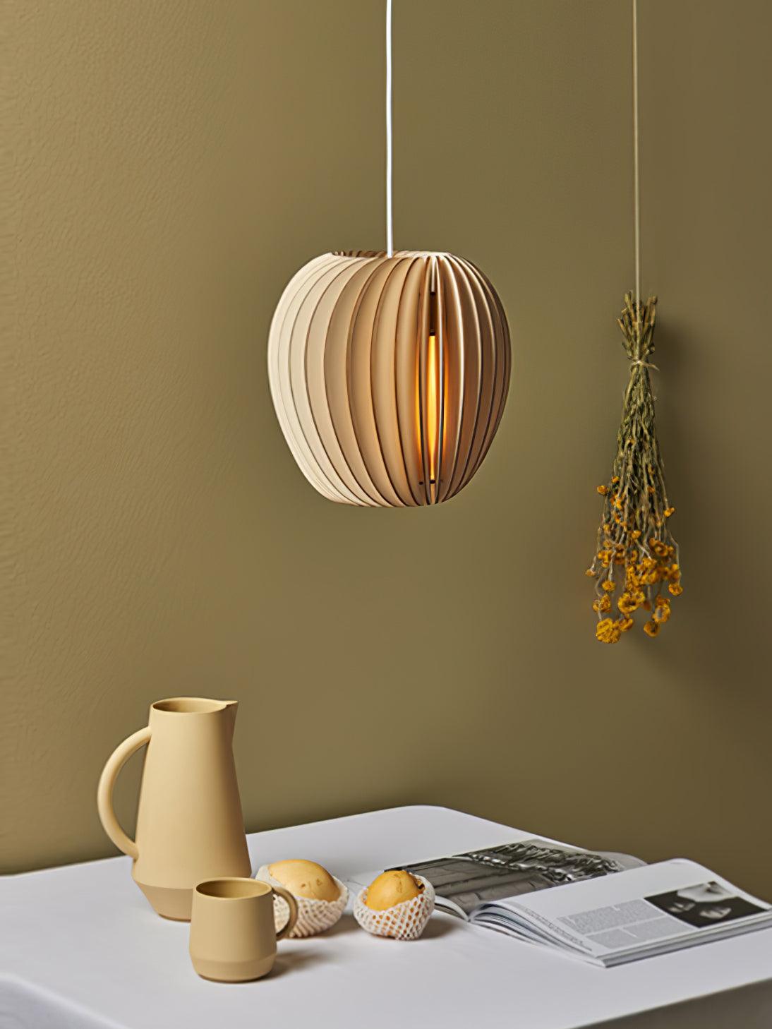 Jior Elegance Unique Orb-pendel i træ