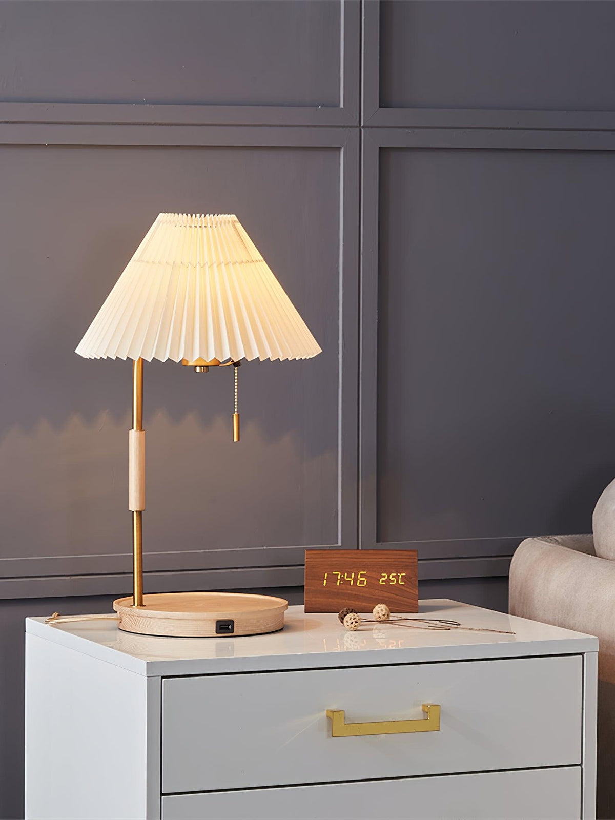 Vellain retrobordlampe