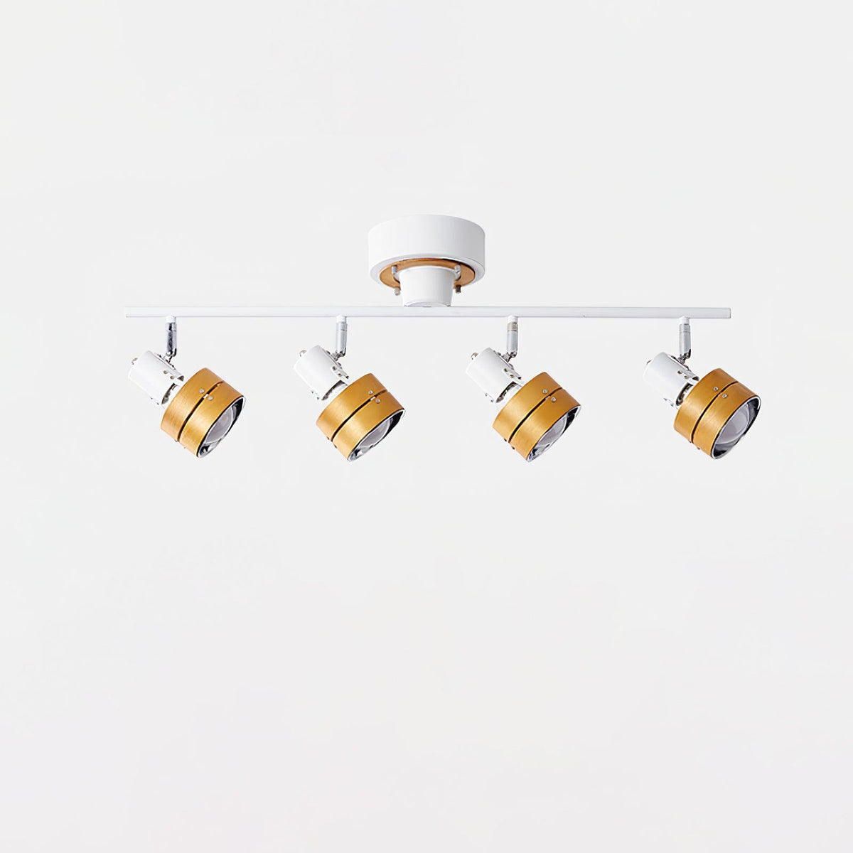 Elsorila elegant justerbar spot-loftlampe i træ