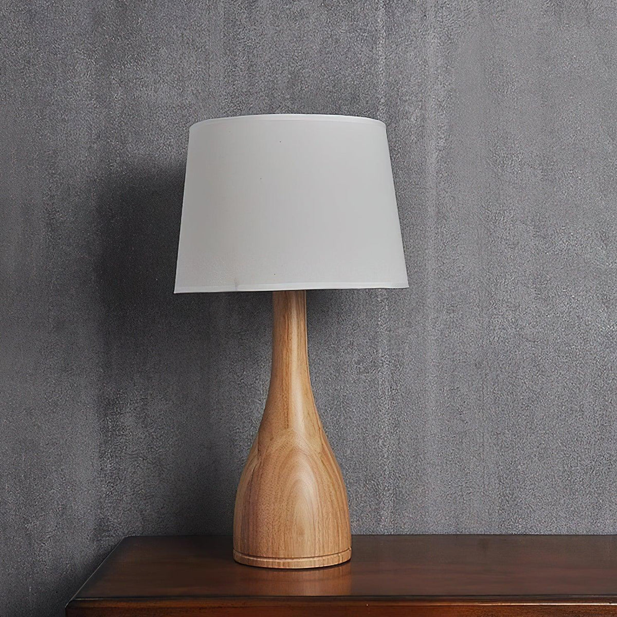 Aldalina Drift bordslampa med trävas