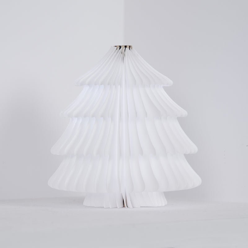 Sammenklappelig juletræs-bordlampe