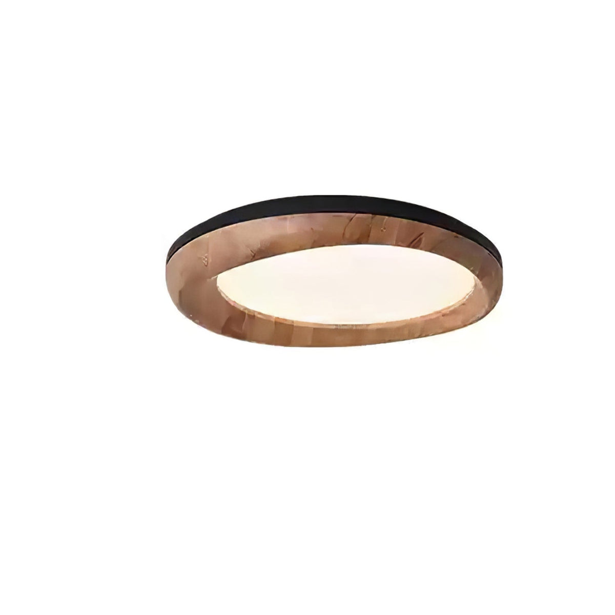 Eurtheara organisk loftslampe i træ og glas