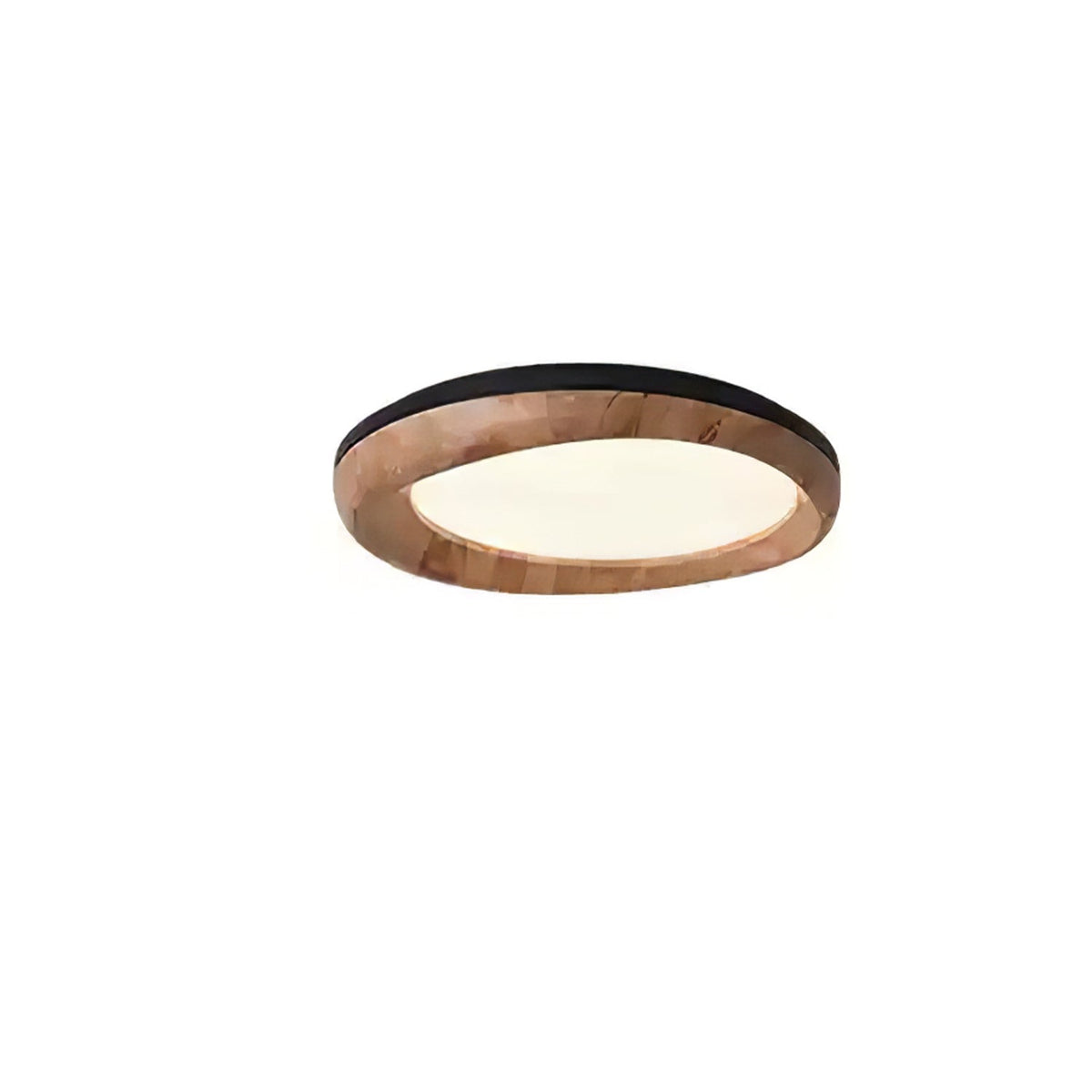 Eurtheara organisk loftslampe i træ og glas