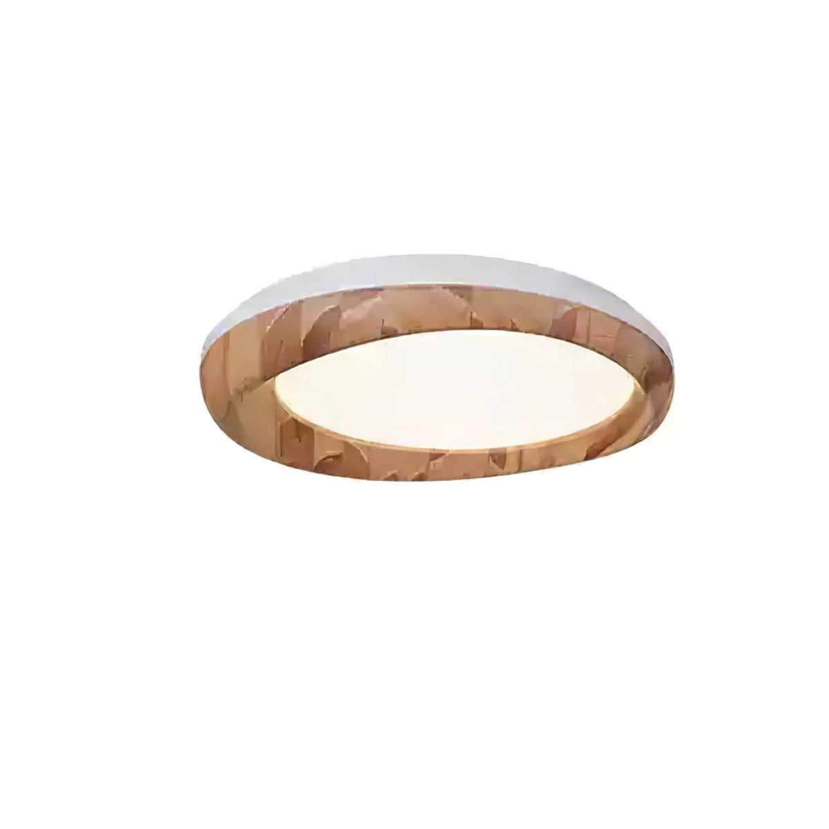 Eurtheara organisk loftslampe i træ og glas