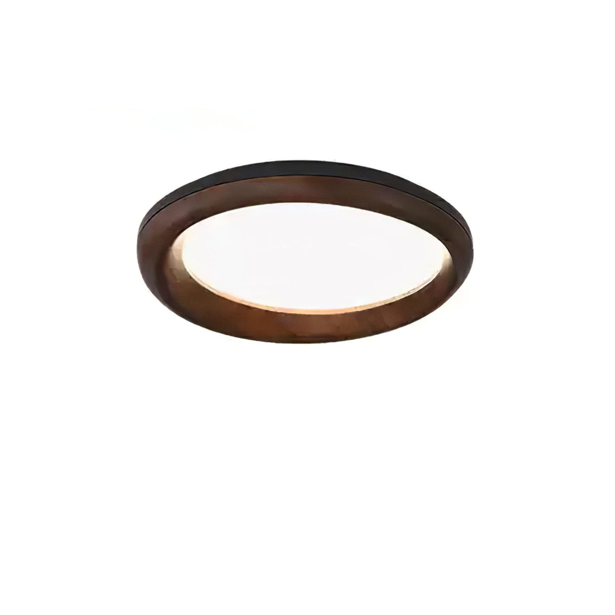 Eurtheara organisk loftslampe i træ og glas