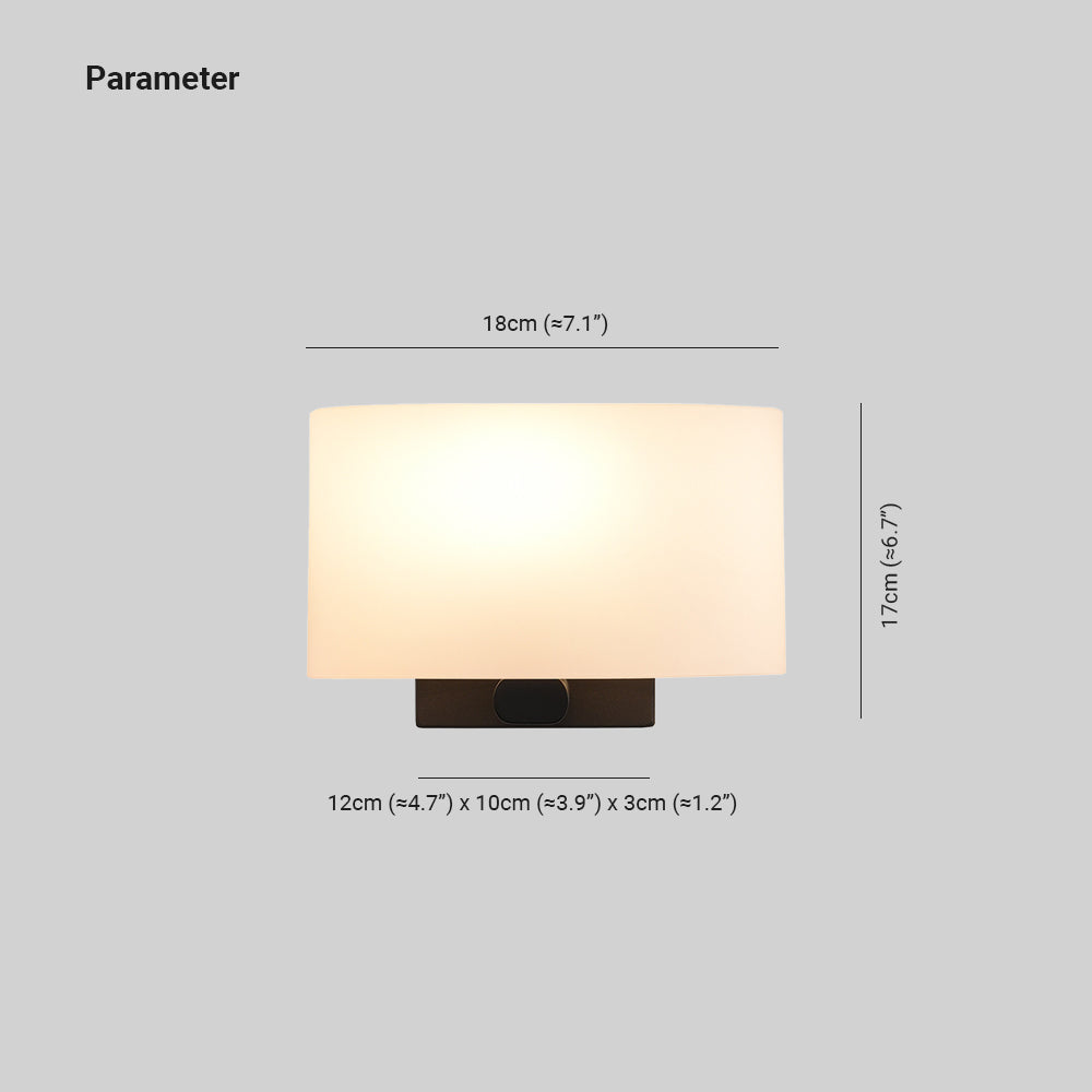 Arisha  Indoor Wall Lamp  Bedroom  Glass Nordic Style