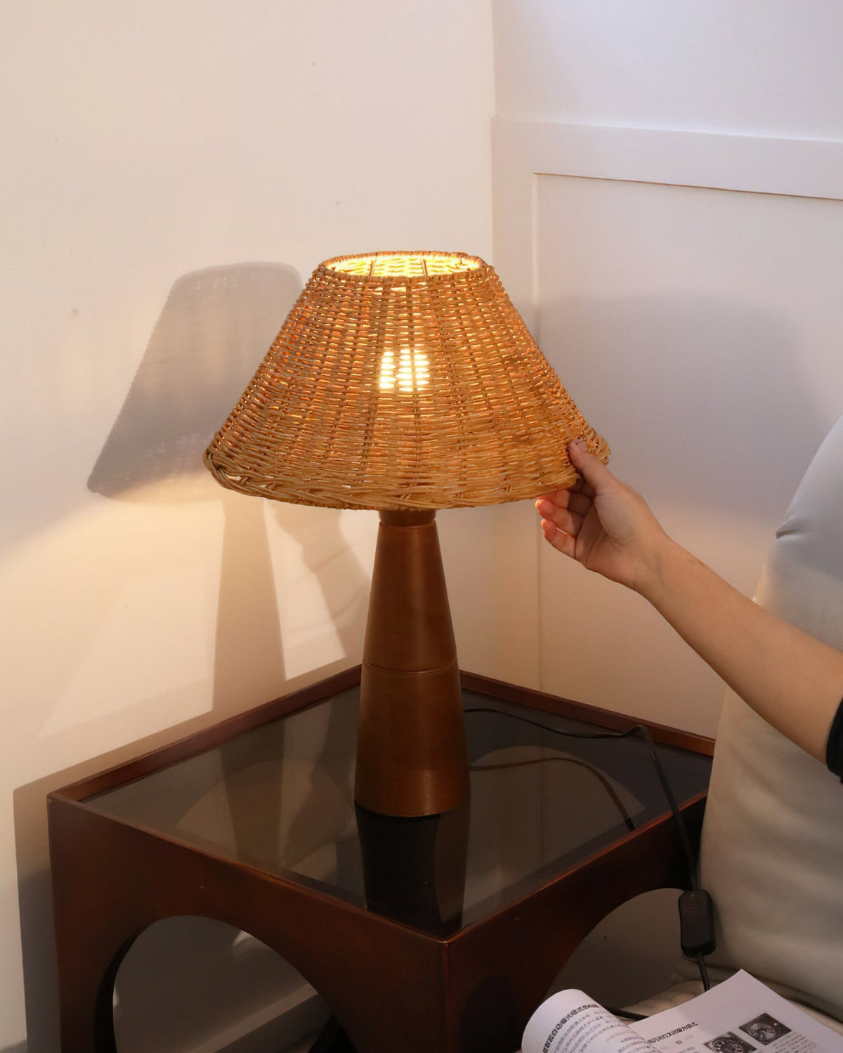 Orelanelle-bordlampe