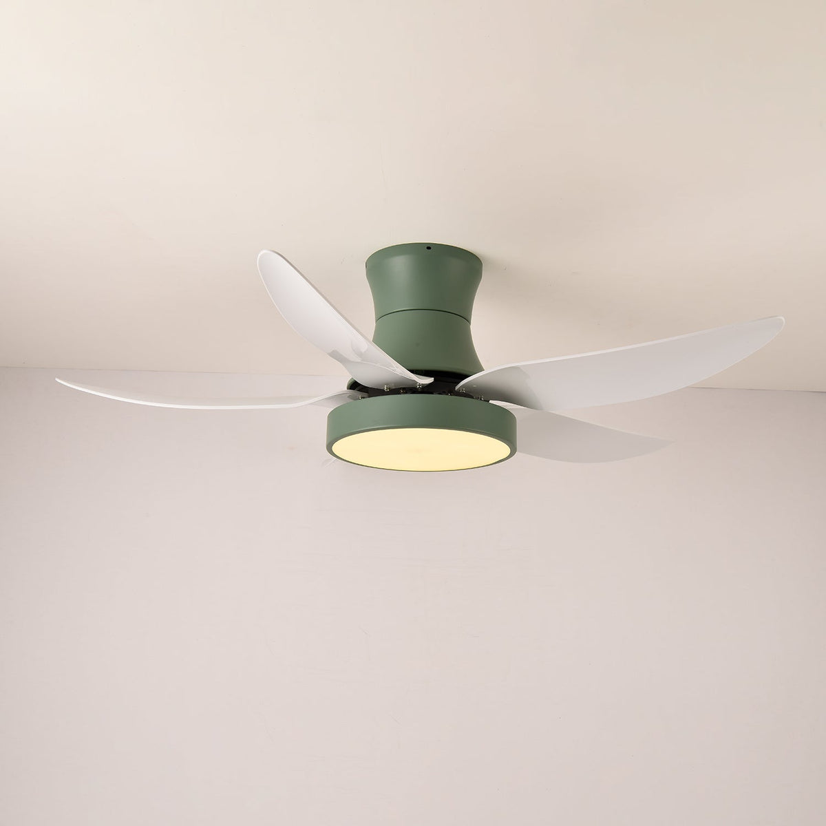 Candeeiro de teto com ventilador Jada preto moderno