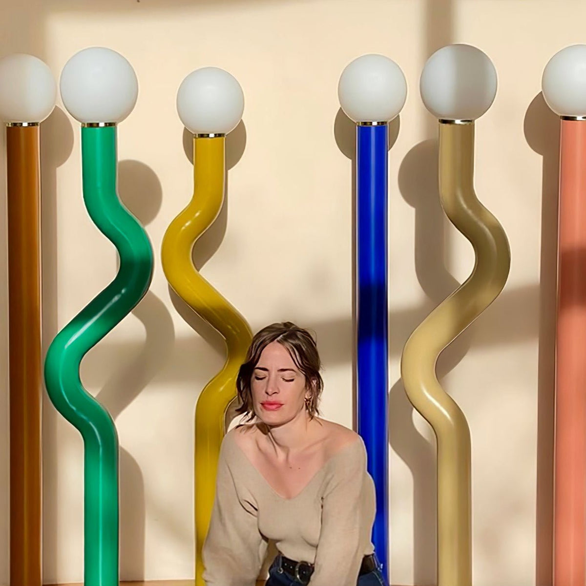 Cyldo modern golvlampa