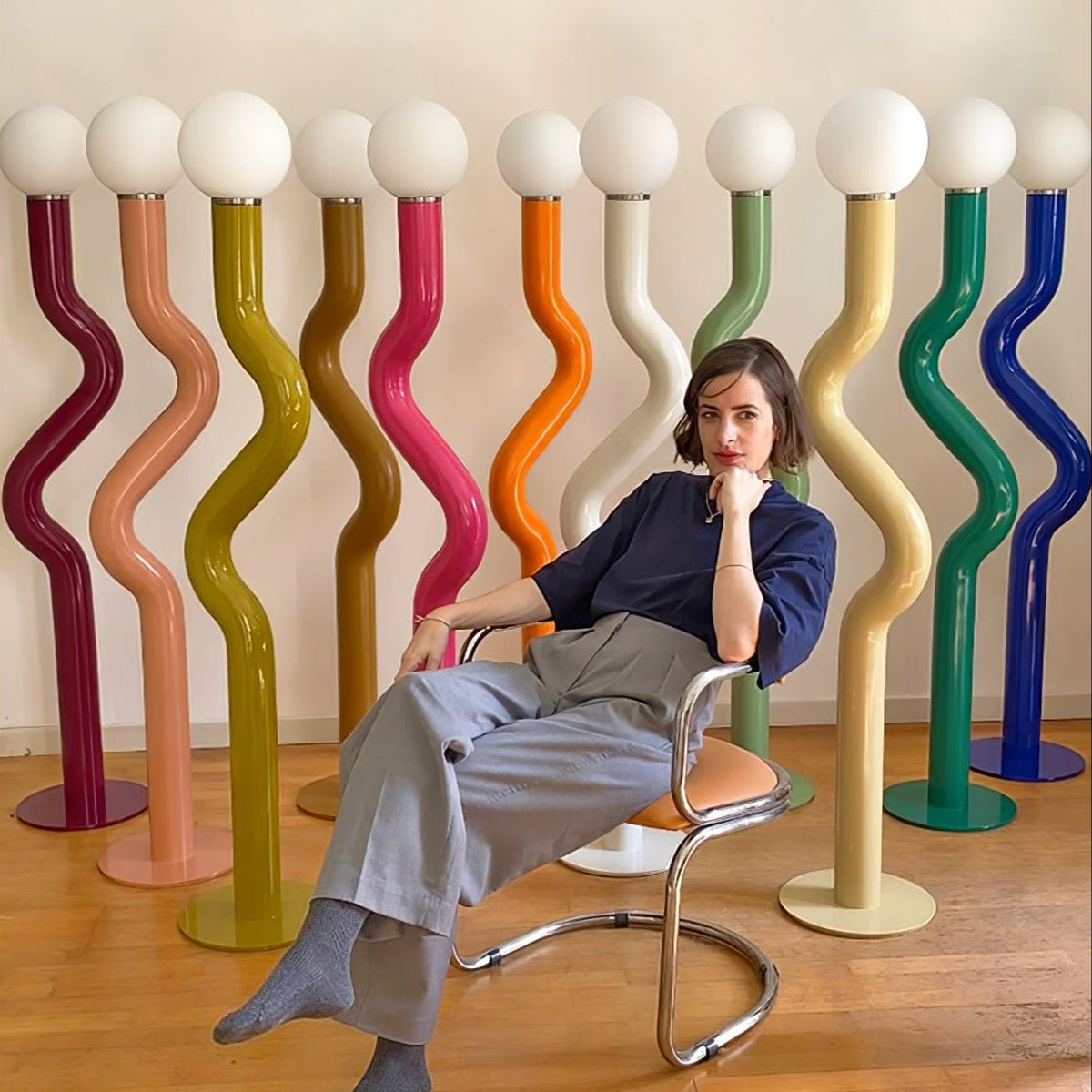 Cyldo modern golvlampa