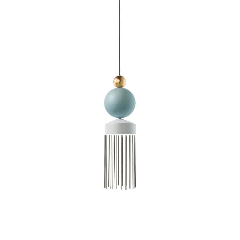 Arisha moderne pendellampe i metal med kvaster