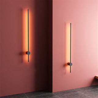 Edge Minimalistisk Roterande Linjär Vägglampa Utomhus