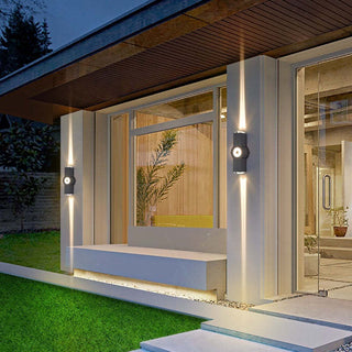 Orr Design Minimalistisk Metall LED Vägglampa Trädgård