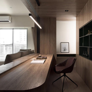 Edge Minimalistisk Pendellampor Linear Dimmable Vardagsrum/Matsal