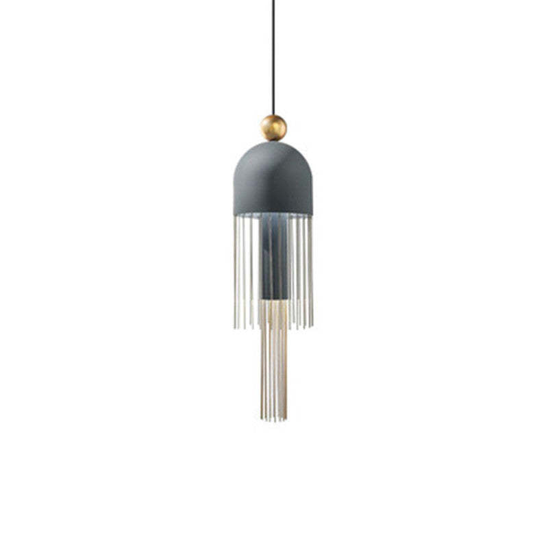 Arisha moderne pendellampe i metal med kvaster