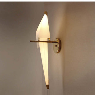 Clifford Modern Design LED Vägglampa Fågel Vardagsrum Metall/Akryl