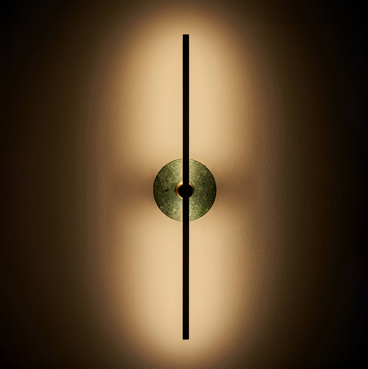 Candeeiro de parede linear em alabastro Albivine