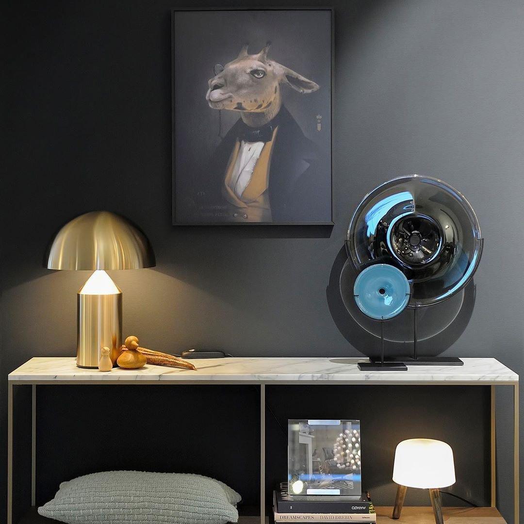 Selisina industriell minimalistisk bordslampa