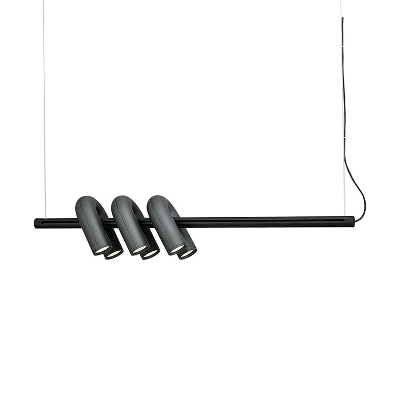 Arisha Modern Pendant Light Linear With 3 U-Shaped Light