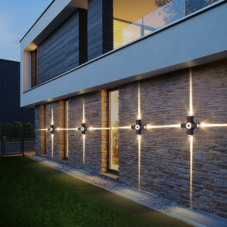 Orr Design Minimalistisk Metall LED Vägglampa Trädgård